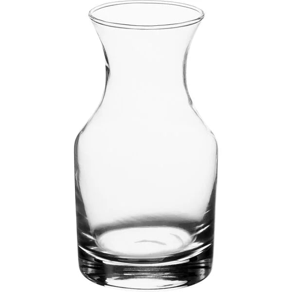 8.5 oz. Customizable Glass Carafe - 12/Case