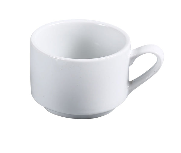 Yanco AC-23 Abco Coffee Mug 3 1/4" Stackable Cup 7 oz – 36/Case