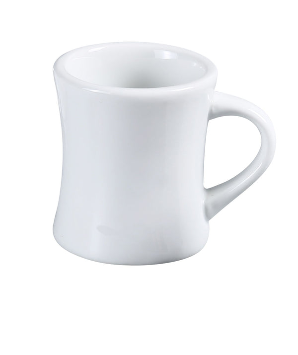 Yanco AC-75-H Abco Coffee Mug 3 1/4" Hartford Mug White 8 oz – 36/Case