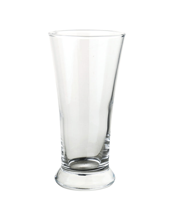 Yanco AM-509 Aqua Mist Beer Glass H6 1/8" x T3" x B2 3/8" x D3 1/8" Beer 9.25 oz – 24/Case