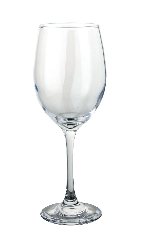Yanco AS-414 Aqua Spirits Goblet Glass H9 1/8" x T2 3/4" x B3" x D3" Goblet 14 oz – 24/Case