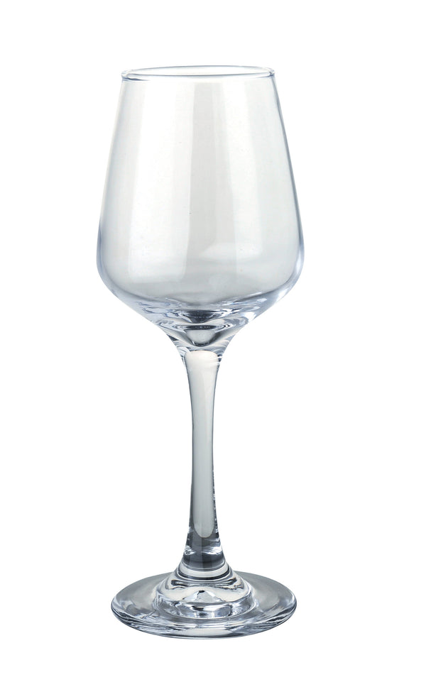 Yanco AS-708 Aqua Spirits Wine Glass H8" x T2 1/8" x B2 3/4" x D3" Wine 8.5 oz – 24/Case