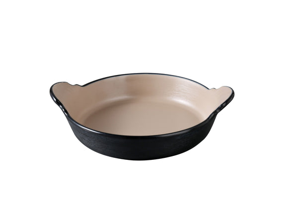 Yanco BM-606CL Birmingham Side Dish or Appetizer Bowl 6" x 1 1/4" Deep Dish With Handle 12 oz – 48/Case