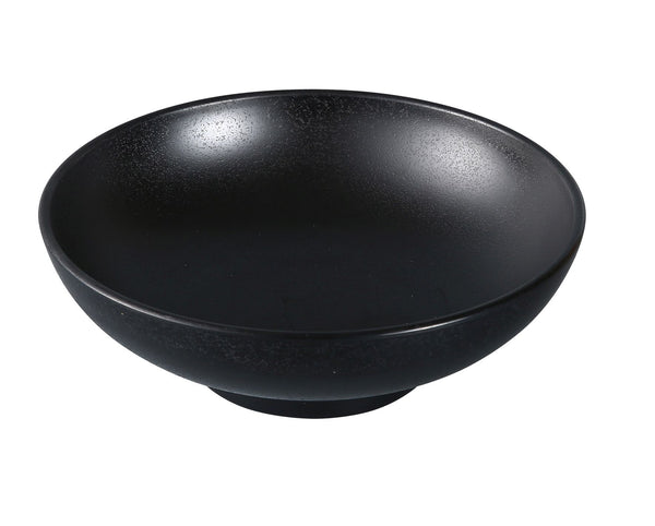 Yanco BP-3009 Black Pearl Noodle Bowl 9" x 3 1/4" Noodle Bowl 48 oz – 24/Case