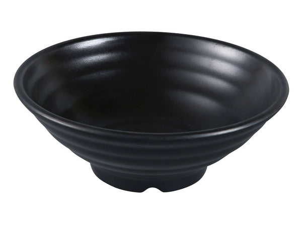 Yanco BP-3018 Black Pearl Noodle Bowl 8" x 3" Bowl 32 oz – 24/Case
