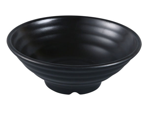 Yanco BP-3019 Black Pearl Noodle Bowl 9" x 3 1/2" Bowl 48 oz – 24/Case