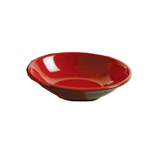 Yanco CR-1028 Black & Red Condiment Server 3 3/4" Sauce Dish 3 oz – 72/Case