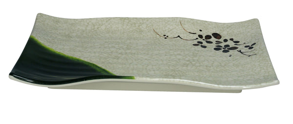Yanco HO-2414 Honda Dinner Plate 13"X 9" Rectangular (Ripple) – 36/Case