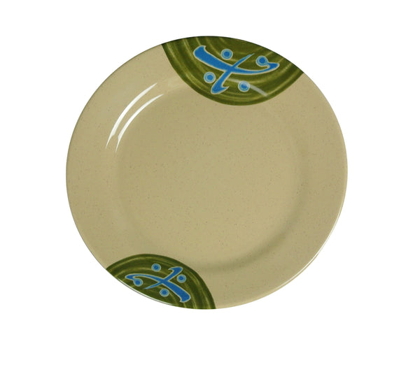 Yanco JP-1008 Japanese Salad or Dessert Plate 8" Round Plate – 48/Case
