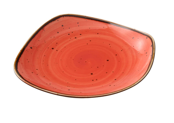 Yanco LY-106CR Lyon-Coral Bread and Butter Plate 5 3/4" x 3/4" Plate Coral – 36/Case