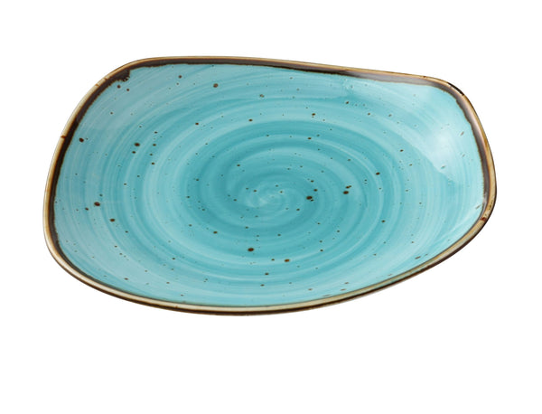 Yanco LY-110TQ Lyon-Turquoise Dinner Plate 10 1/2" 1 5/8" Plate Turquoise – 12/Case
