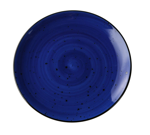 Yanco LY-1112BU Lyon-Blue Dinner Plate 12 1/4" x 1 1/4" Coupe Plate Blue – 12/Case