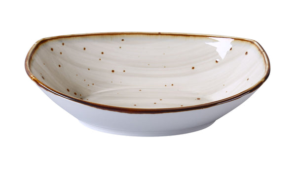 Yanco LY-405 Lyon Dessert Bowl 5 1/2" x 3 3/4" x 1 3/8" Small Oval Dish 5 oz – 36/Case