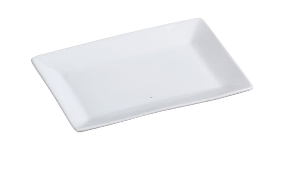 Yanco ML-210 Main Land Dinner Plate 10 x 7" Rectangular Plate – 24/Case