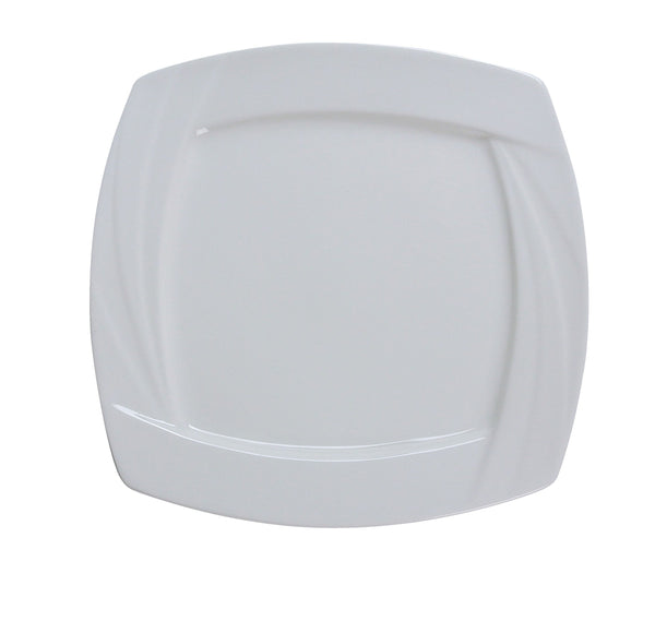 Yanco MM-12-SQ Miami Dinner Plate 12" Square Plate – 12/Case
