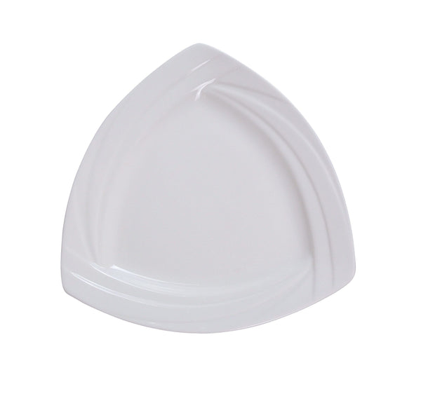 Yanco MM-12-TR Miami Dinner Plate 12" Triangle Plate – 12/Case