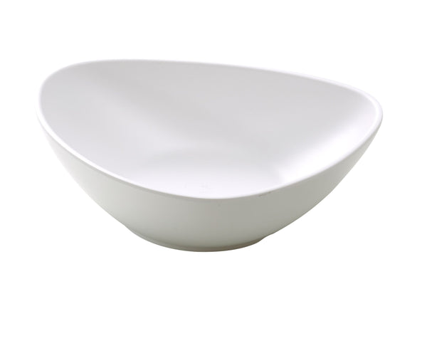 Yanco MO-211 Moderne Pasta Bowl 11" x 9" x 3" Deep Triangle/Pasta Plate 70 oz – 12/Case