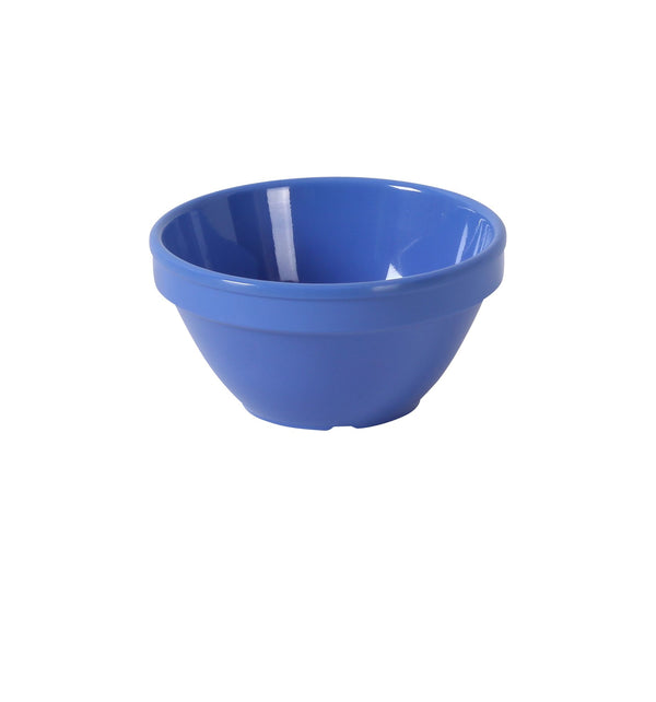 Yanco MS-313BU Milestone Bouillon Cup 4 1/4" x 2 1/4"H Bouillon Cup - 8 oz Blue – 48/Case