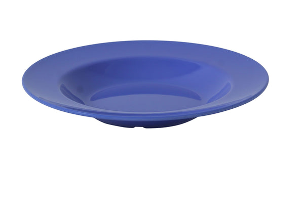 Yanco MS-5811BU Milestone Pasta Bowl 11" x 1 3/4"H Pasta Bowl - 16 oz Blue – 24/Case