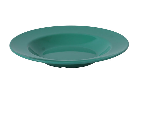 Yanco MS-5811GR Milestone Pasta Bowl 11" x 1 3/4"H Pasta Bowl - 16 oz Green – 24/Case
