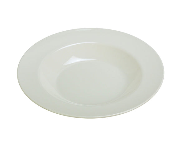 Yanco MS-5811IV Milestone Pasta Bowl 11" x 1 3/4"H Pasta Bowl - 16 oz Ivory – 24/Case