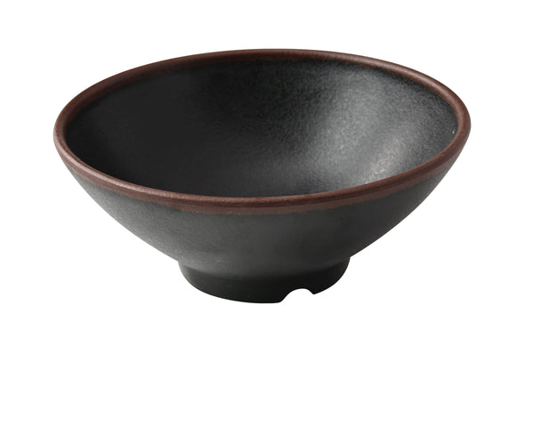 Yanco NA-607BK Nature Art Ramen Bowl 7" x 2 3/4" Ramen Bowl 26 oz – 36/Case