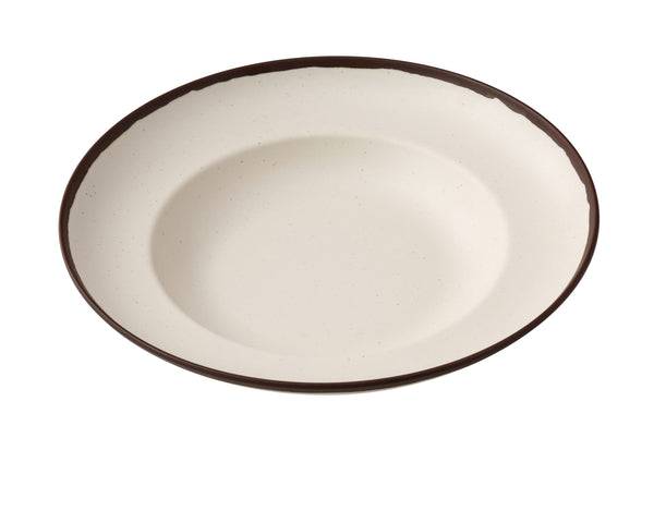 Yanco NA-810 Nature Art Pasta Bowl 10 3/4" x 7" x 2 1/4" Mediterrean Pasta Bowl 12 oz – 24/Case