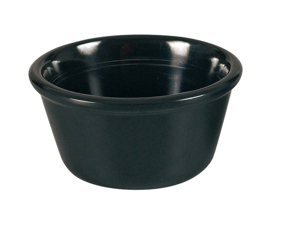 Yanco NC-538BK Accessories (Melamine) Ramekin 3 3/8", 4 oz Smooth Ramekin Black – 72/Case