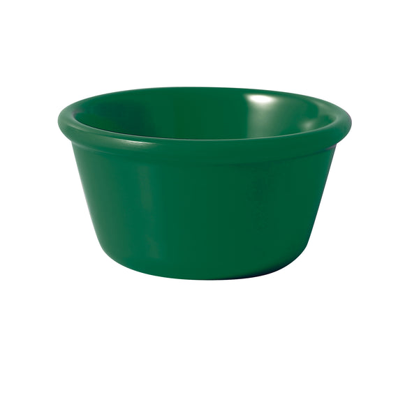Yanco NC-538GR Accessories (Melamine) Ramekin 3 3/8", 4 oz Smooth Ramekin Green – 72/Case