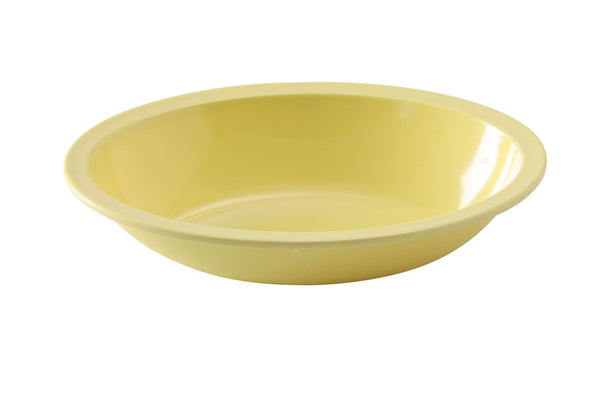 Yanco NS-036Y Nessico Pasta Bowl 10" x 7 1/4" x 2 1/4" Oval Bowl 36 oz Yellow – 24/Case