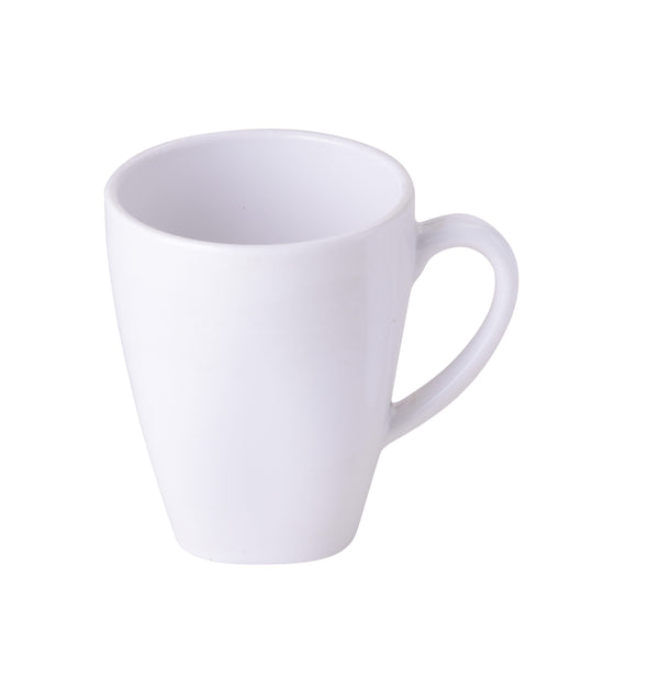 Yanco NS-9110W Nessico Coffee Mug 3 1/4" x 4"H Mug 10 oz White – 24/Case