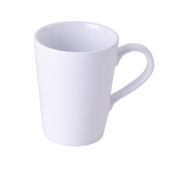 Yanco NS-9112W Nessico Coffee Mug 3 1/2" x 4 1/2"H Mug 12 oz White – 24/Case