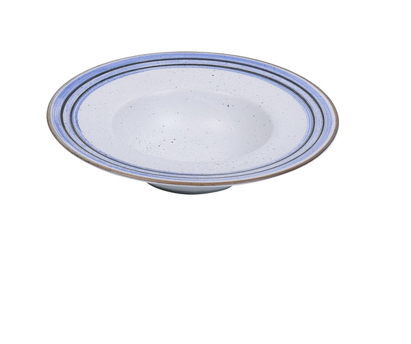 Yanco OC-709 Ocean Soup Bowl 9" x 2"H Dessert/ Soup Plate 9 oz – 24/Case