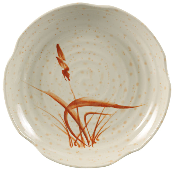 Yanco OR-1812 Orchis Dinner Plate 12" Lotus Shape Plate – 24/Case