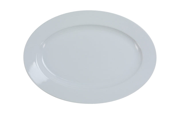 Yanco PA-214 Paris Dinner Plate 14" x 10 1/2" Platter – 12/Case