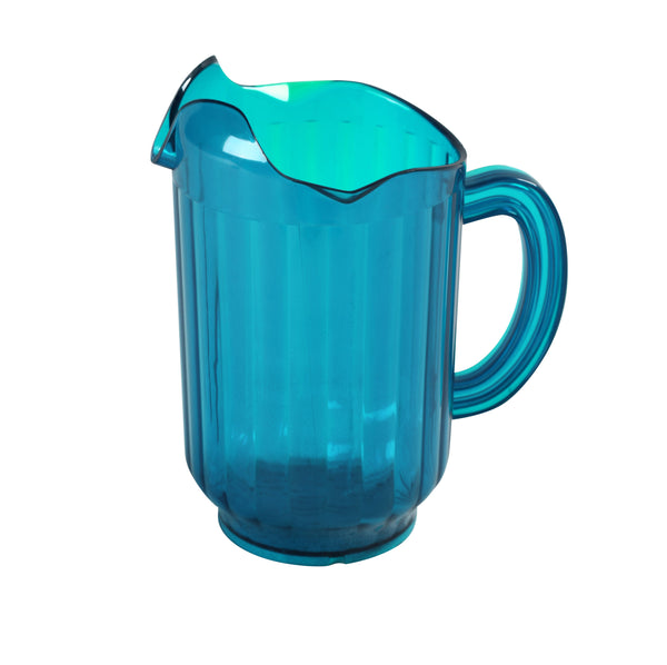 Yanco PC-060G Pitcher Pitcher 3 Spout Plastic Pitcher Green 60 oz – 12/Case