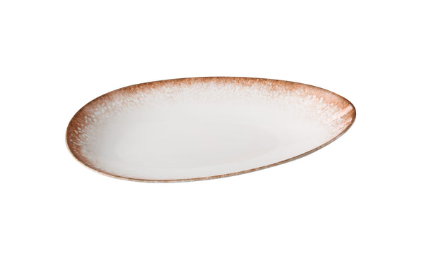 Yanco PR-311 Porto Dinner Platter 11 3/4" x 7" x 1 7/8" Deep Oval Plate – 12/Case