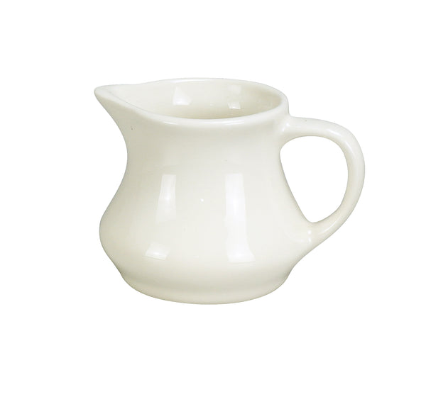 Yanco RE-4-CM Recovery Creamer 2 1/2" x 3 1/4" Creamer 4 oz American White – 36/Case