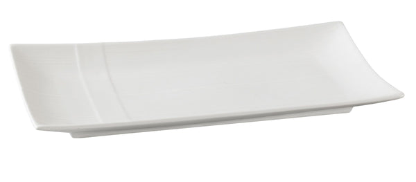 Yanco SH-213 Shanghai Dinner Plate 13 1/2" x 6 1/2" Rectangular Plate – 12/Case